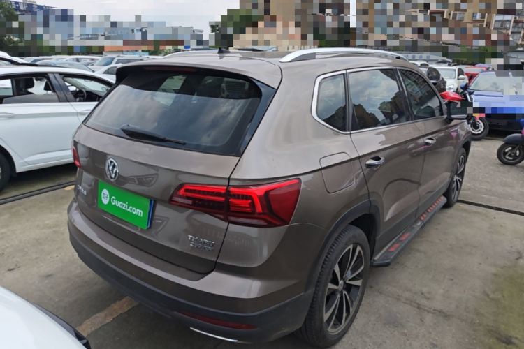 Used Volkswagen Tharu 2020 280TSI Two-Wheel Drive Luxury Edition China VI Standard Rear Right 45 Deg