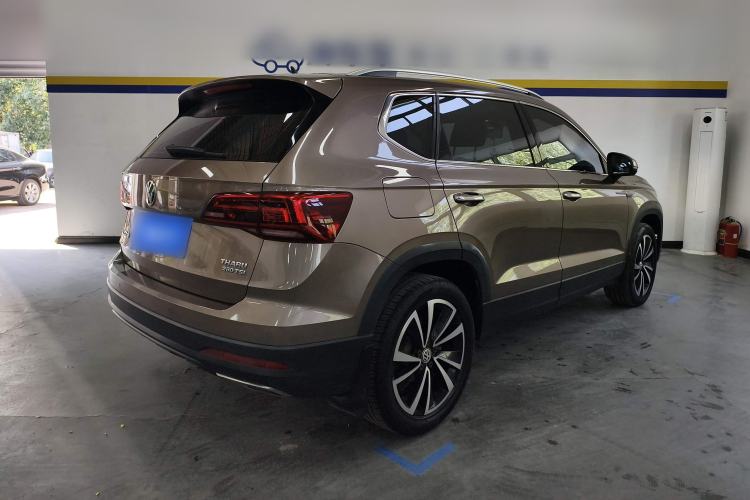 Used Volkswagen Tharu 2020 280TSI Two-Wheel Drive Luxury Edition China VI Standard Rear Right 45 Deg
