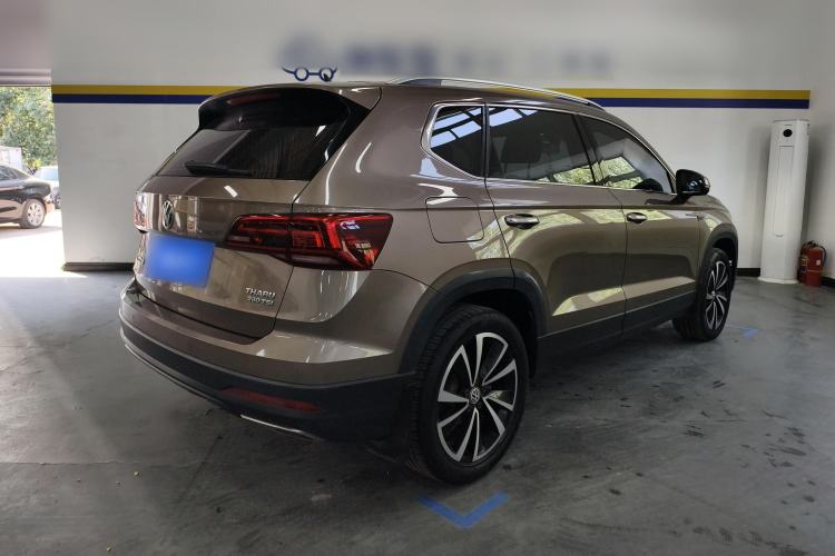Used Volkswagen Tharu 2020 280TSI Two-Wheel Drive Luxury Edition China VI Standard Rear Right 45 Deg