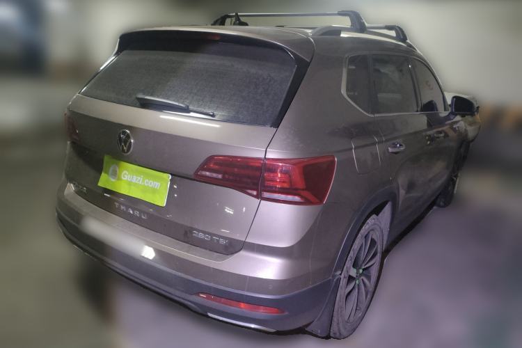 Used Volkswagen Tharu 2020 280TSI Two-Wheel Drive Luxury Edition China VI Standard Rear Right 45 Deg