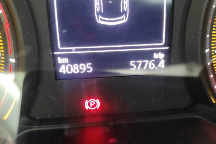 Used Volkswagen Tharu 2021 280TSI Two-Wheel Drive Comfort Edition Odometer Close Up
