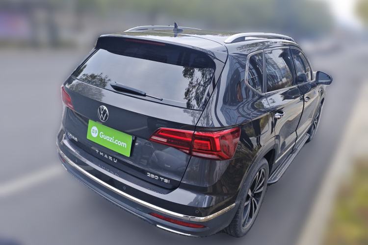 Used Volkswagen Tharu 2021 280TSI Two-Wheel-Drive Luxury Plus Edition Rear Right 45 Deg