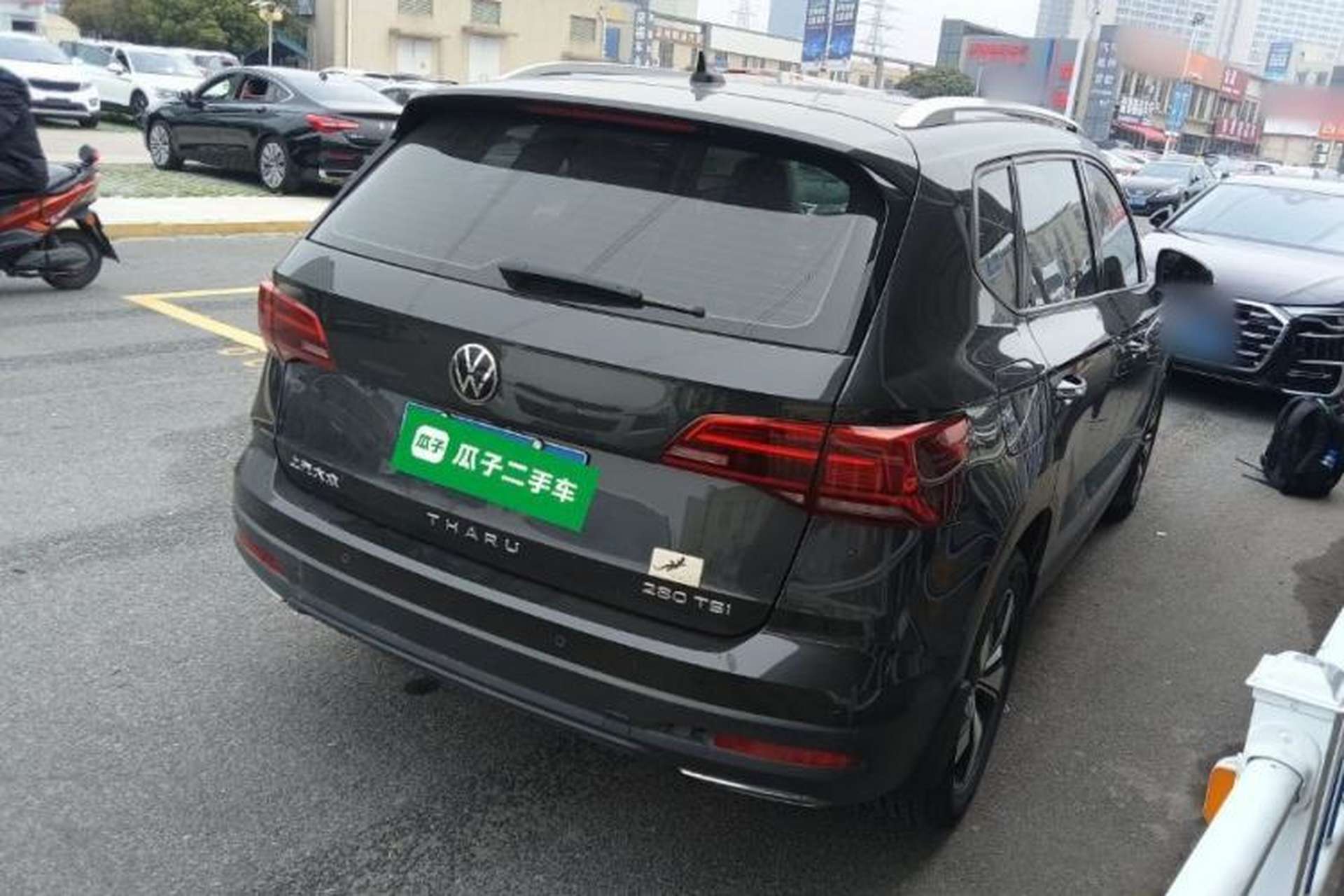 Used Volkswagen Tharu 2021 280TSI Two-Wheel Drive Comfort Edition Rear Right 45 Deg