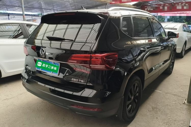 Used Volkswagen Tharu 2021 280TSI Two-Wheel Drive Trend Edition Rear Right 45 Deg