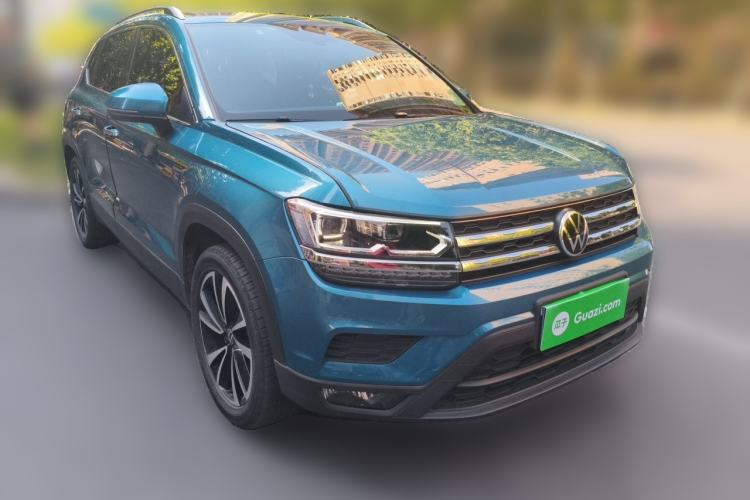 Used Volkswagen Tharu 2021 280TSI Two-Wheel-Drive Luxury Edition Front Right 45 Deg