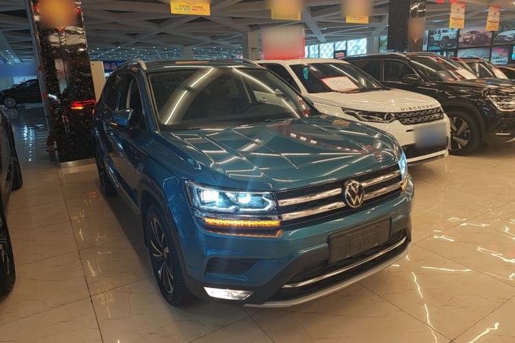 Used Volkswagen Tharu 2021 330TSI Four-Wheel Drive Luxury Edition Front Right 45 Deg