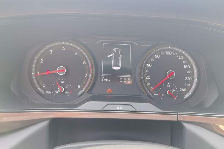 Used Volkswagen Tharu 2021 330TSI Four-Wheel Drive Luxury Edition Instrument Cluster