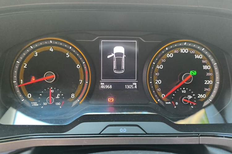 Used Volkswagen Tharu 2021 280TSI Two-Wheel-Drive Luxury Plus Edition Instrument Cluster