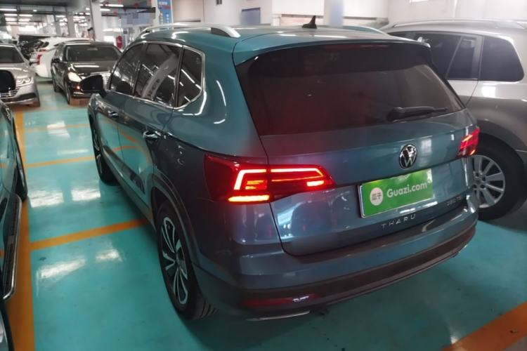 Used Volkswagen Tharu 2021 280TSI Two-Wheel-Drive Luxury Plus Edition Rear Left 45 Deg