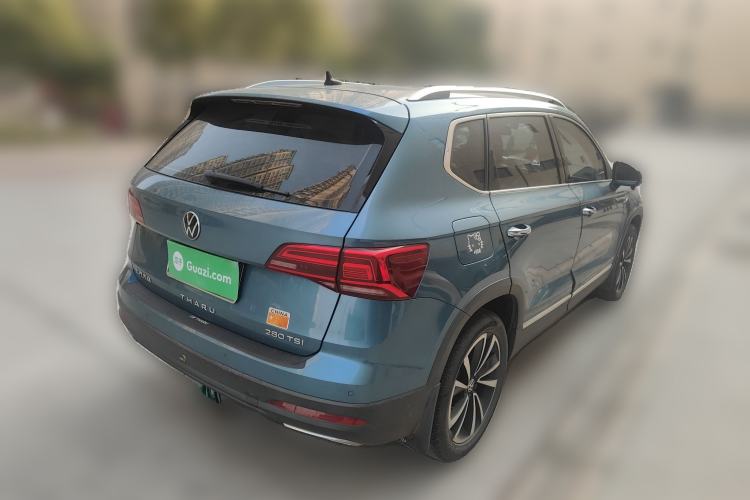 Used Volkswagen Tharu 2021 280TSI Two-Wheel-Drive Luxury Edition Rear Right 45 Deg