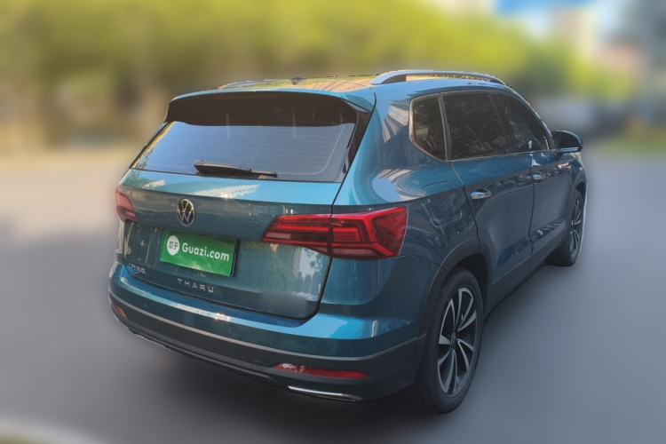 Used Volkswagen Tharu 2021 280TSI Two-Wheel-Drive Luxury Edition Rear Right 45 Deg