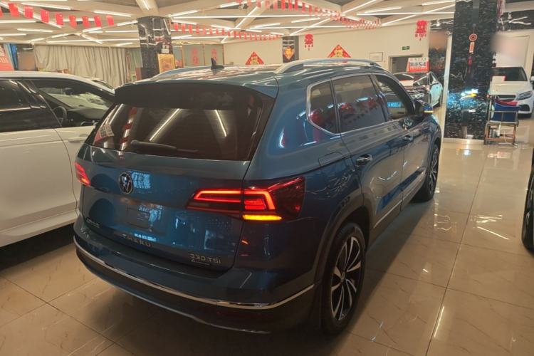 Used Volkswagen Tharu 2021 330TSI Four-Wheel Drive Luxury Edition Rear Right 45 Deg