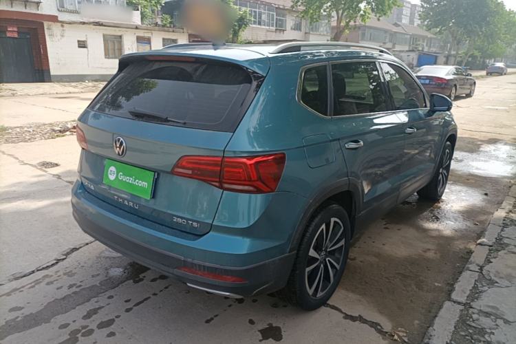 Used Volkswagen Tharu 2021 280TSI Two-Wheel-Drive Luxury Plus Edition Rear Right 45 Deg
