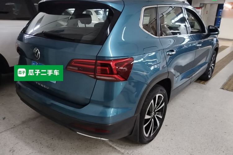 Used Volkswagen Tharu 2021 280TSI Two-Wheel-Drive Luxury Edition Rear Right 45 Deg