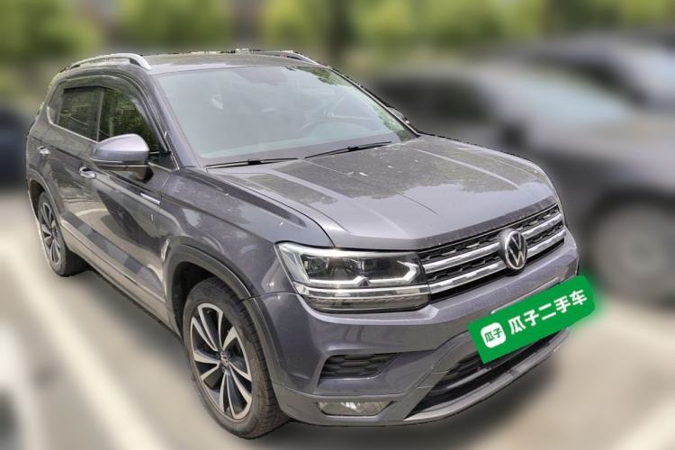 Used Volkswagen Tharu 2021 280TSI Two-Wheel-Drive Luxury Edition Front Right 45 Deg