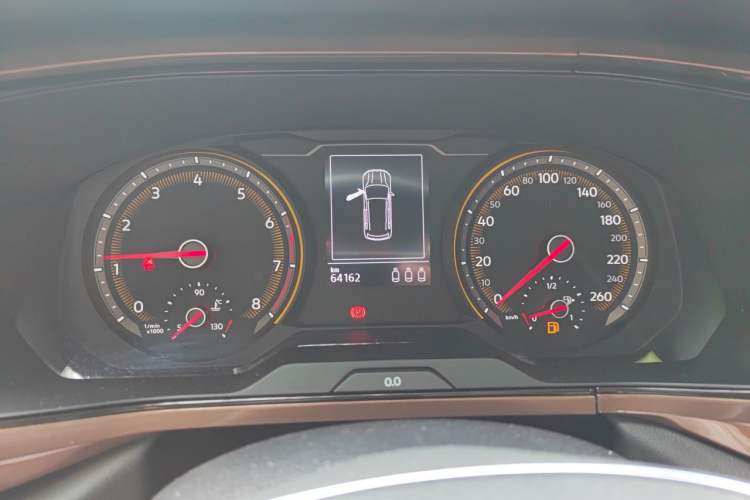 Used Volkswagen Tharu 2021 280TSI Two-Wheel-Drive Luxury Plus Edition Instrument Cluster