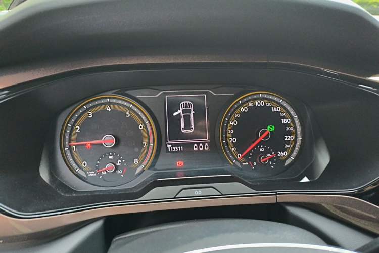 Used Volkswagen Tharu 2021 280TSI Two-Wheel-Drive Luxury Edition Instrument Cluster