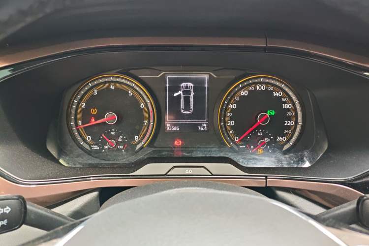 Used Volkswagen Tharu 2021 330TSI All-Wheel Drive Luxury PLUS Version Instrument Cluster