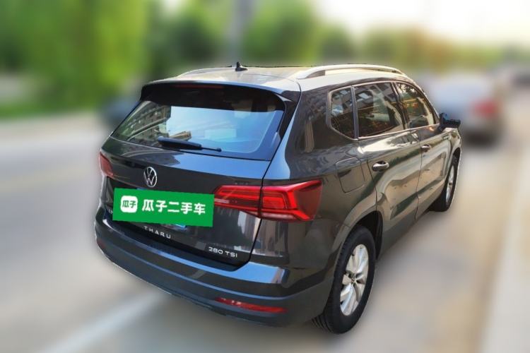 Used Volkswagen Tharu 2021 280TSI Two-Wheel Drive Trend Edition Rear Right 45 Deg