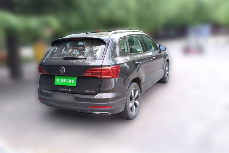 Used Volkswagen Tharu 2021 280TSI Two-Wheel Drive Comfort Edition Rear Right 45 Deg