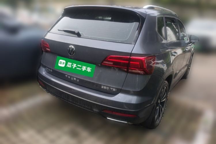 Used Volkswagen Tharu 2021 280TSI Two-Wheel-Drive Luxury Plus Edition Rear Right 45 Deg