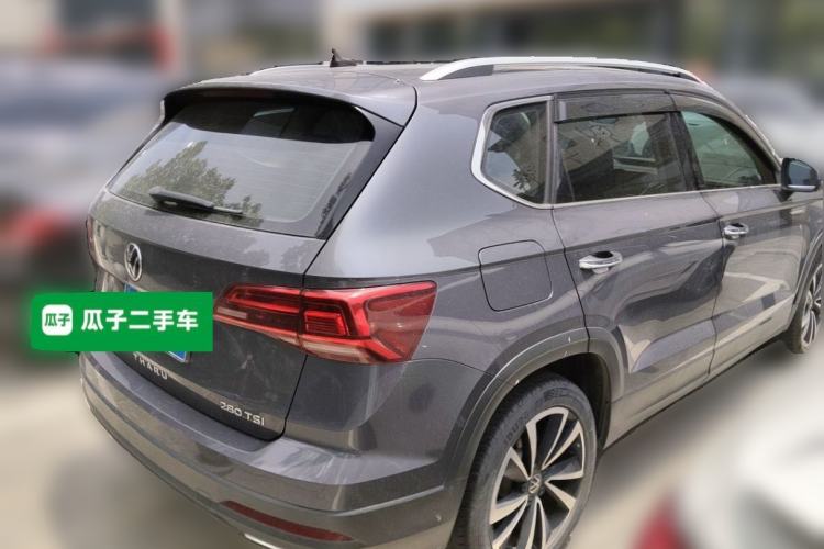 Used Volkswagen Tharu 2021 280TSI Two-Wheel-Drive Luxury Edition Rear Right 45 Deg