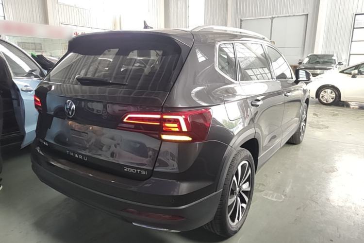 Used Volkswagen Tharu 2021 280TSI Two-Wheel Drive Comfort Edition Rear Right 45 Deg