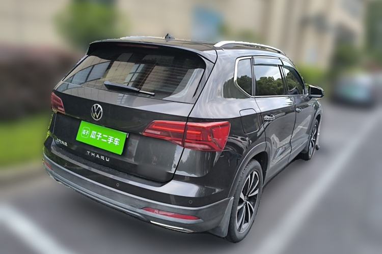 Used Volkswagen Tharu 2021 280TSI Two-Wheel-Drive Luxury Edition Rear Right 45 Deg