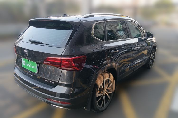Used Volkswagen Tharu 2021 280TSI Two-Wheel-Drive Luxury Plus Edition Rear Right 45 Deg