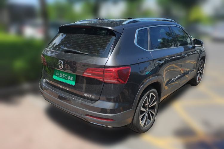 Used Volkswagen Tharu 2021 280TSI Two-Wheel-Drive Luxury Plus Edition Rear Right 45 Deg