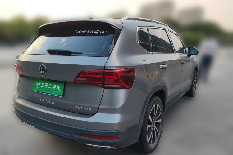 Used Volkswagen Tharu 2021 280TSI Two-Wheel-Drive Luxury Plus Edition Rear Right 45 Deg