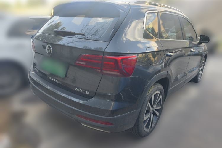 Used Volkswagen Tharu 2021 280TSI Two-Wheel-Drive Luxury Edition Rear Right 45 Deg