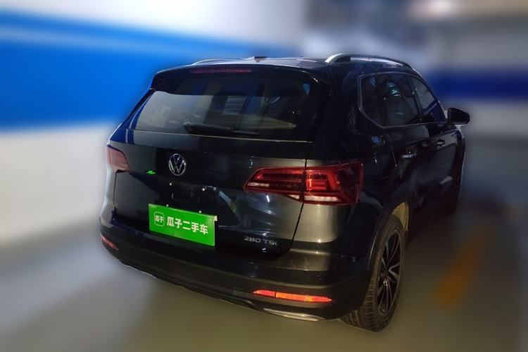 Used Volkswagen Tharu 2021 280TSI Two-Wheel-Drive Luxury Plus Edition Rear Right 45 Deg