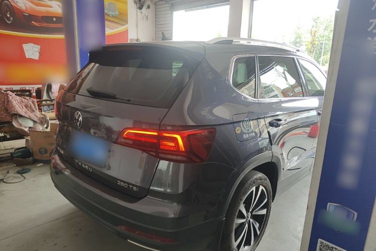 Used Volkswagen Tharu 2021 280TSI Two-Wheel-Drive Luxury Edition Rear Right 45 Deg