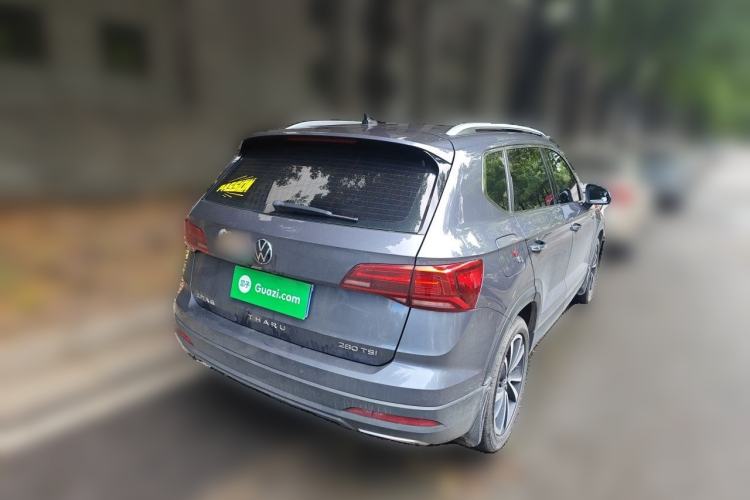 Used Volkswagen Tharu 2021 280TSI Two-Wheel-Drive Luxury Edition Rear Right 45 Deg