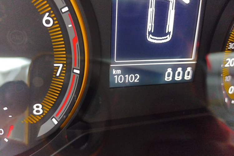 Used Volkswagen Tharu 2021 330TSI Four-Wheel Drive Flagship Edition Odometer Close Up