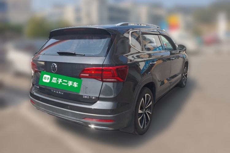 Used Volkswagen Tharu 2021 280TSI Two-Wheel-Drive Luxury Edition Rear Right 45 Deg