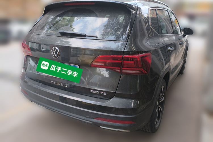 Used Volkswagen Tharu 2021 280TSI Two-Wheel-Drive Luxury Plus Edition Rear Right 45 Deg