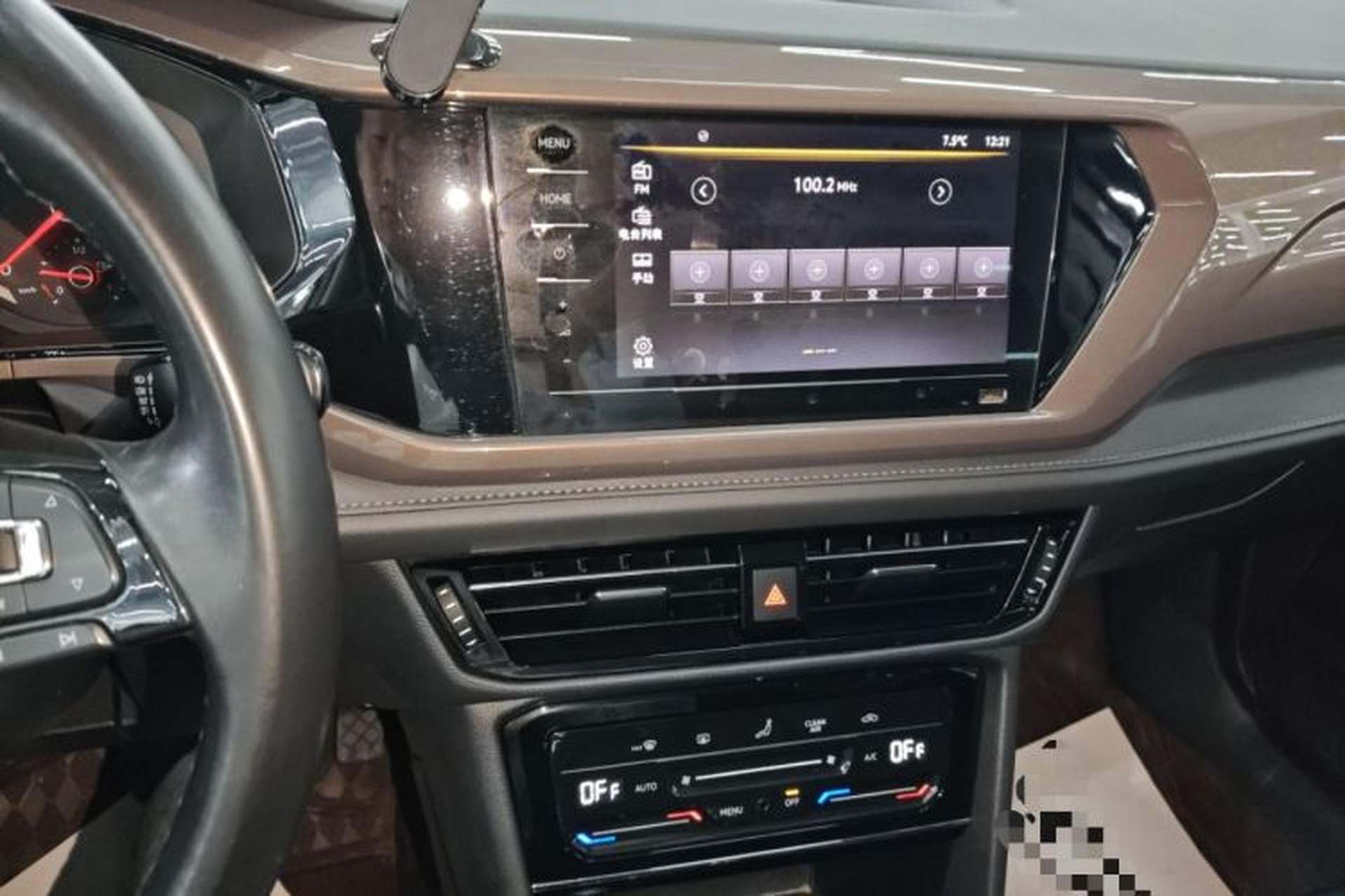 Used Volkswagen Tharu 2021 280TSI Two-Wheel Drive Comfort Edition Audio And AC Panel