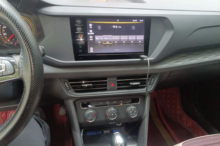Used Volkswagen Tharu 2021 280TSI Two-Wheel Drive Trend Edition Audio And AC Panel