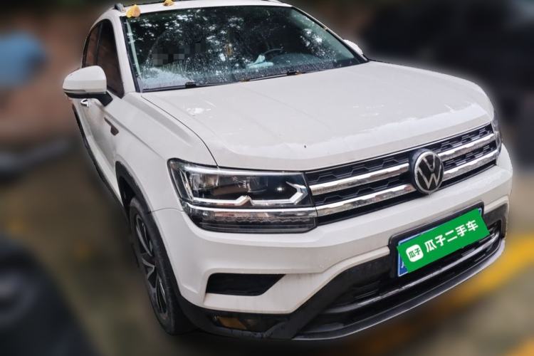 Used Volkswagen Tharu 2021 280TSI Two-Wheel-Drive Luxury Plus Edition Front Right 45 Deg