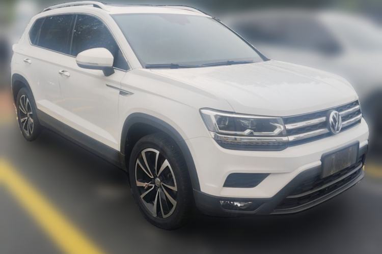 Used Volkswagen Tharu 2021 280TSI Two-Wheel-Drive Luxury Edition Front Right 45 Deg