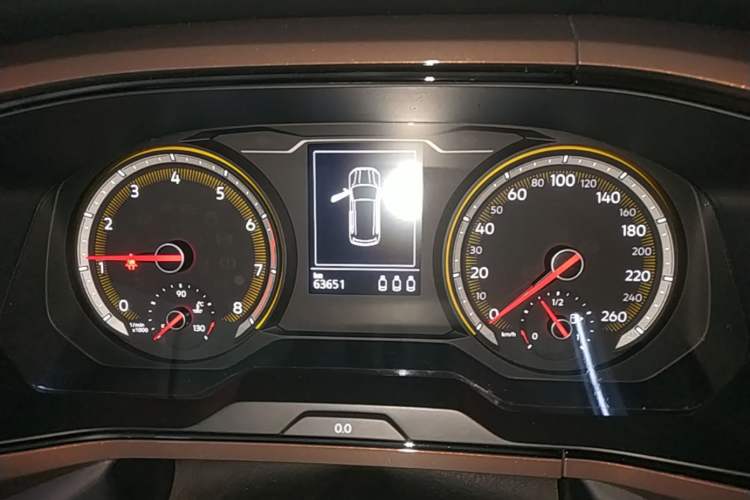 Used Volkswagen Tharu 2021 280TSI Two-Wheel-Drive Luxury Plus Edition Instrument Cluster