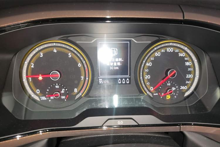 Used Volkswagen Tharu 2021 280TSI Two-Wheel-Drive Luxury Plus Edition Instrument Cluster