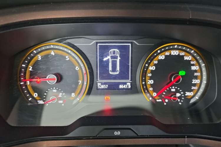 Used Volkswagen Tharu 2021 280TSI Two-Wheel Drive Comfort Edition Instrument Cluster