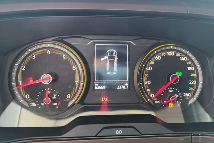 Used Volkswagen Tharu 2021 280TSI Two-Wheel-Drive Luxury Plus Edition Instrument Cluster