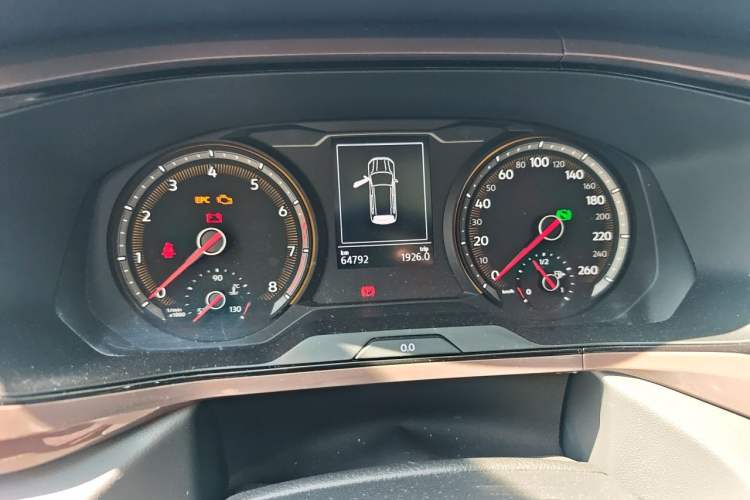 Used Volkswagen Tharu 2021 280TSI Two-Wheel-Drive Luxury Edition Instrument Cluster