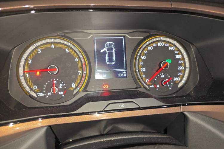 Used Volkswagen Tharu 2021 280TSI Two-Wheel-Drive Luxury Plus Edition Instrument Cluster