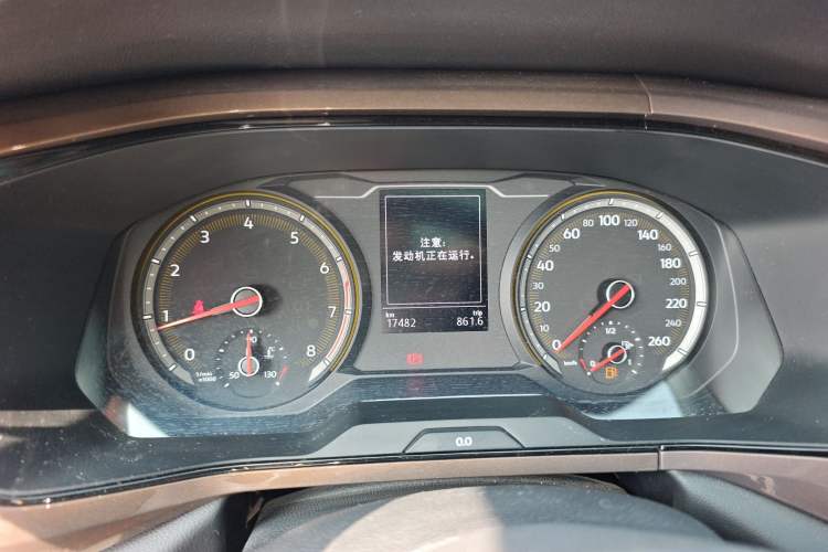 Used Volkswagen Tharu 2021 280TSI Two-Wheel-Drive Luxury Edition Instrument Cluster