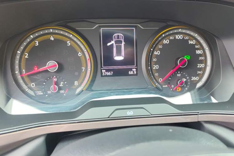 Used Volkswagen Tharu 2021 280TSI Two-Wheel Drive Comfort Edition Instrument Cluster